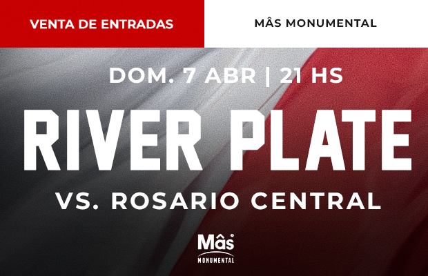 Venta de entradas - River vs. Rosario Central (Copa LPF 2024)