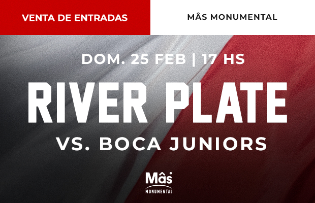 Venta de entradas - River vs. Boca Juniors (Copa LPF 2024)